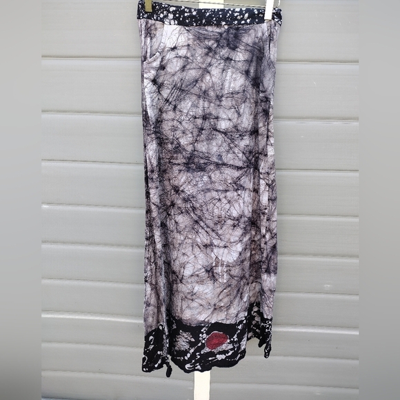 Grateful Dead Tie Dye Maxi Skirt Womens Sz M - Picture 1 of 7